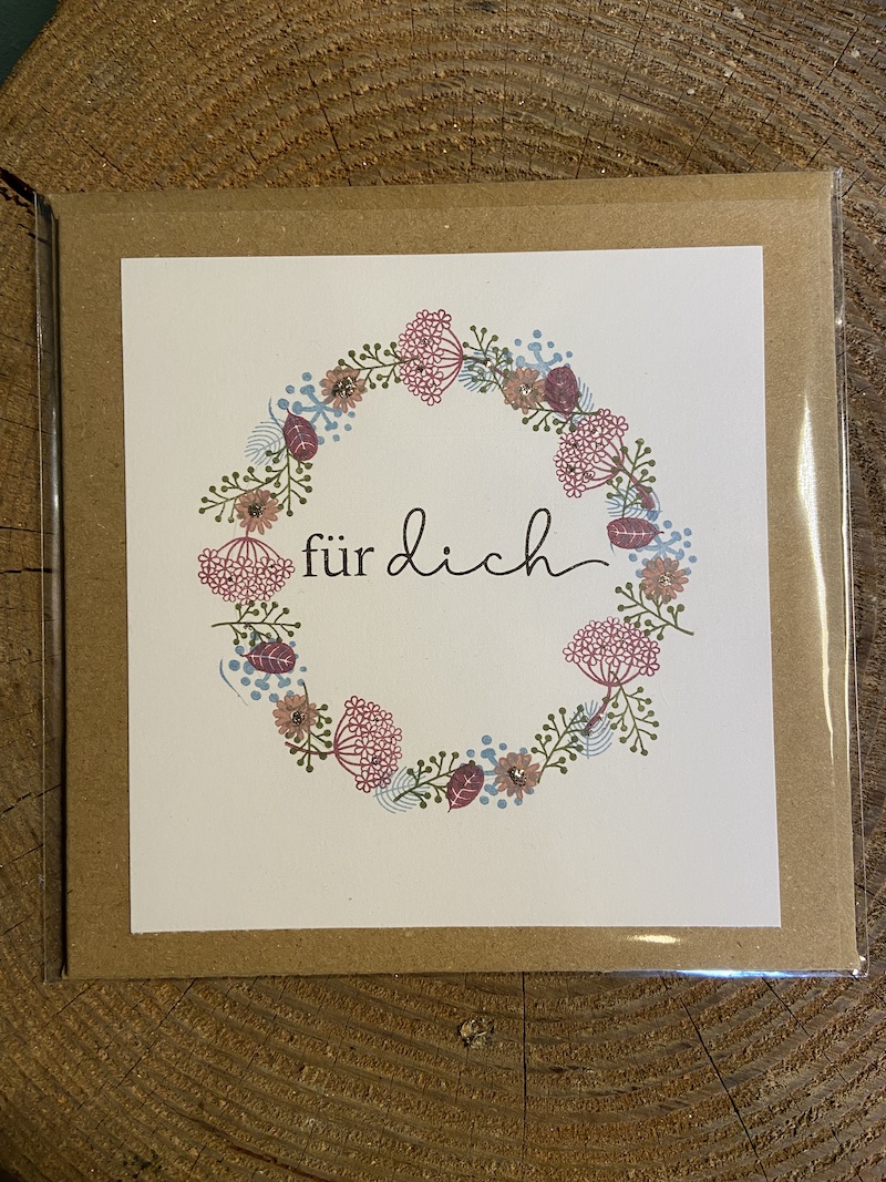Karte "Für Dich"